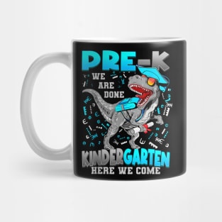 Pre-K Graduation 2024 Kindergarten Here We Come Dinosaur Mug